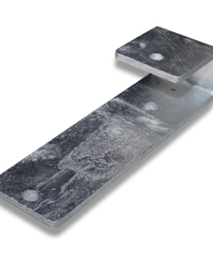 Screw bracket f/expel wire mesh litter nest